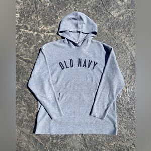 Vintage old navy fleece hoodie men’s size large true to size
